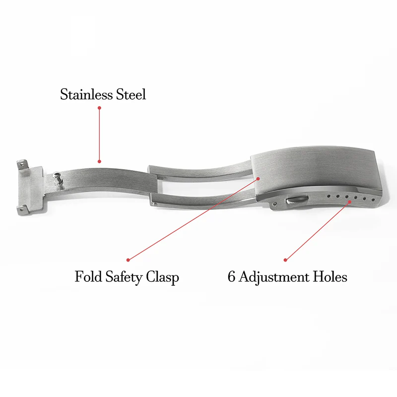 6 Holes Adjustment Watch Clasp Buckle - Image 7