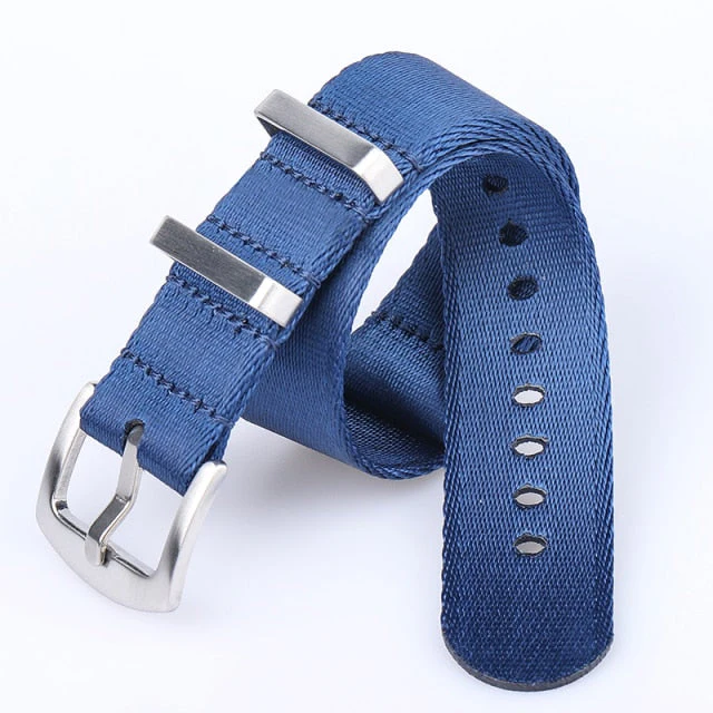 007 Premium Quality Nylon Fabric Strap 20mm 22mm - Image 10