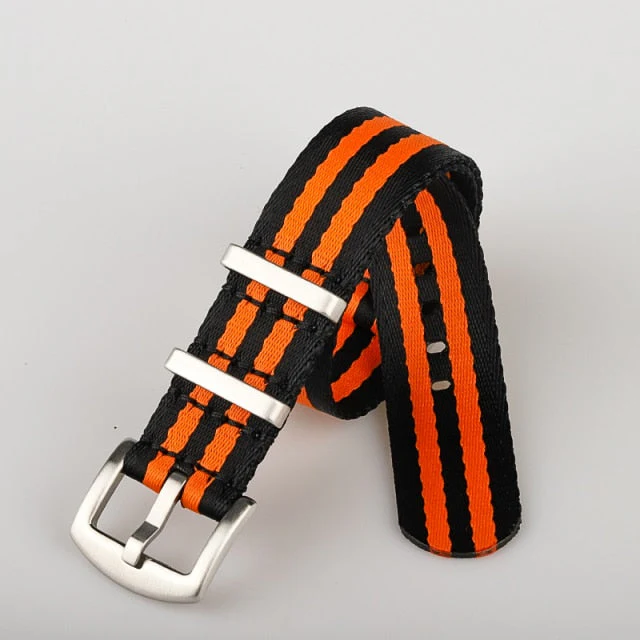 007 Premium Quality Nylon Fabric Strap 20mm 22mm - Image 12