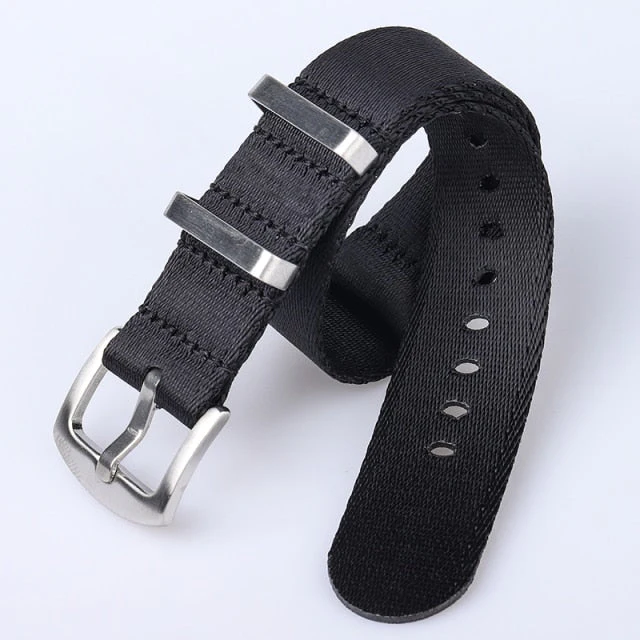 007 Premium Quality Nylon Fabric Strap 20mm 22mm - Image 20