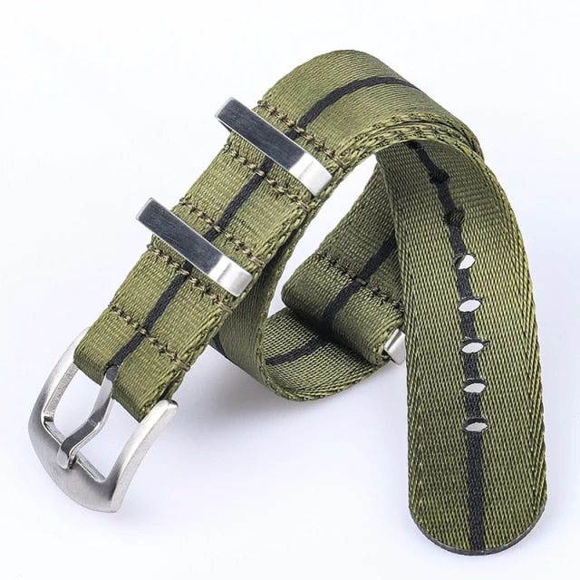 007 Premium Quality Nylon Fabric Strap 20mm 22mm - Image 21