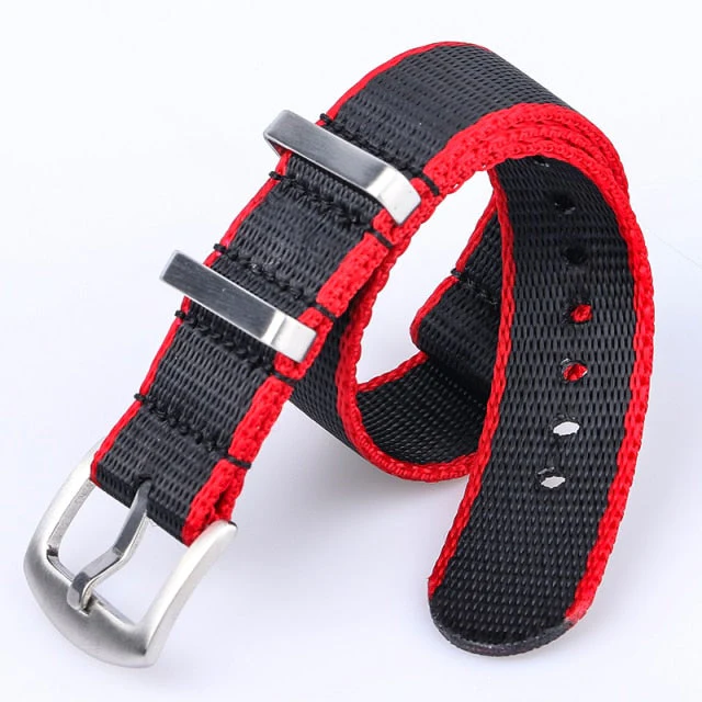 007 Premium Quality Nylon Fabric Strap 20mm 22mm - Image 22