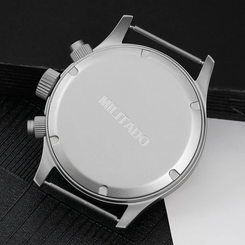 Militado Retro VK67 Quartz Chronograph Watch - 3 Dial - Image 11