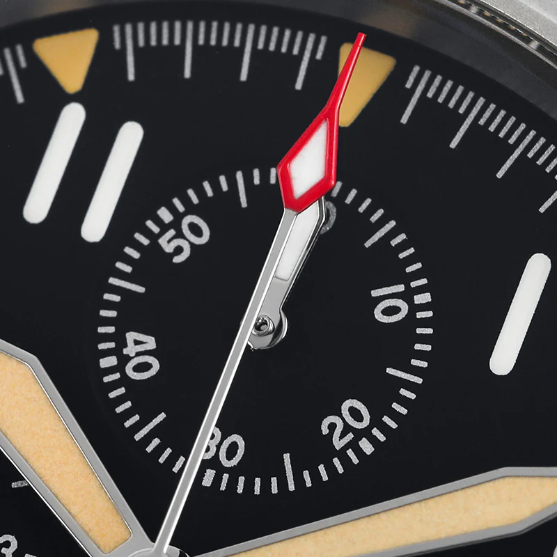 Militado Retro VK67 Quartz Chronograph Watch - 3 Dial - Image 15