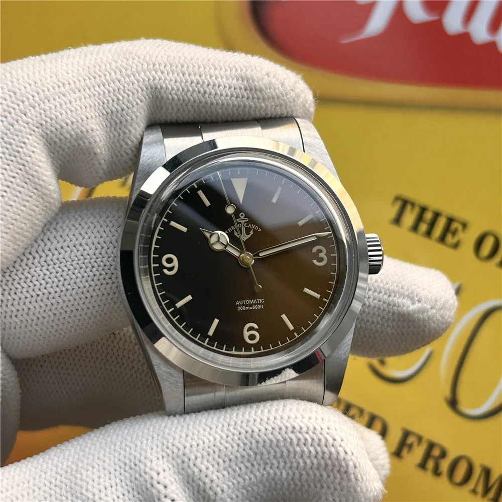 Hruodland 36mm NH38 Vintage Men Watch F029 - Image 25
