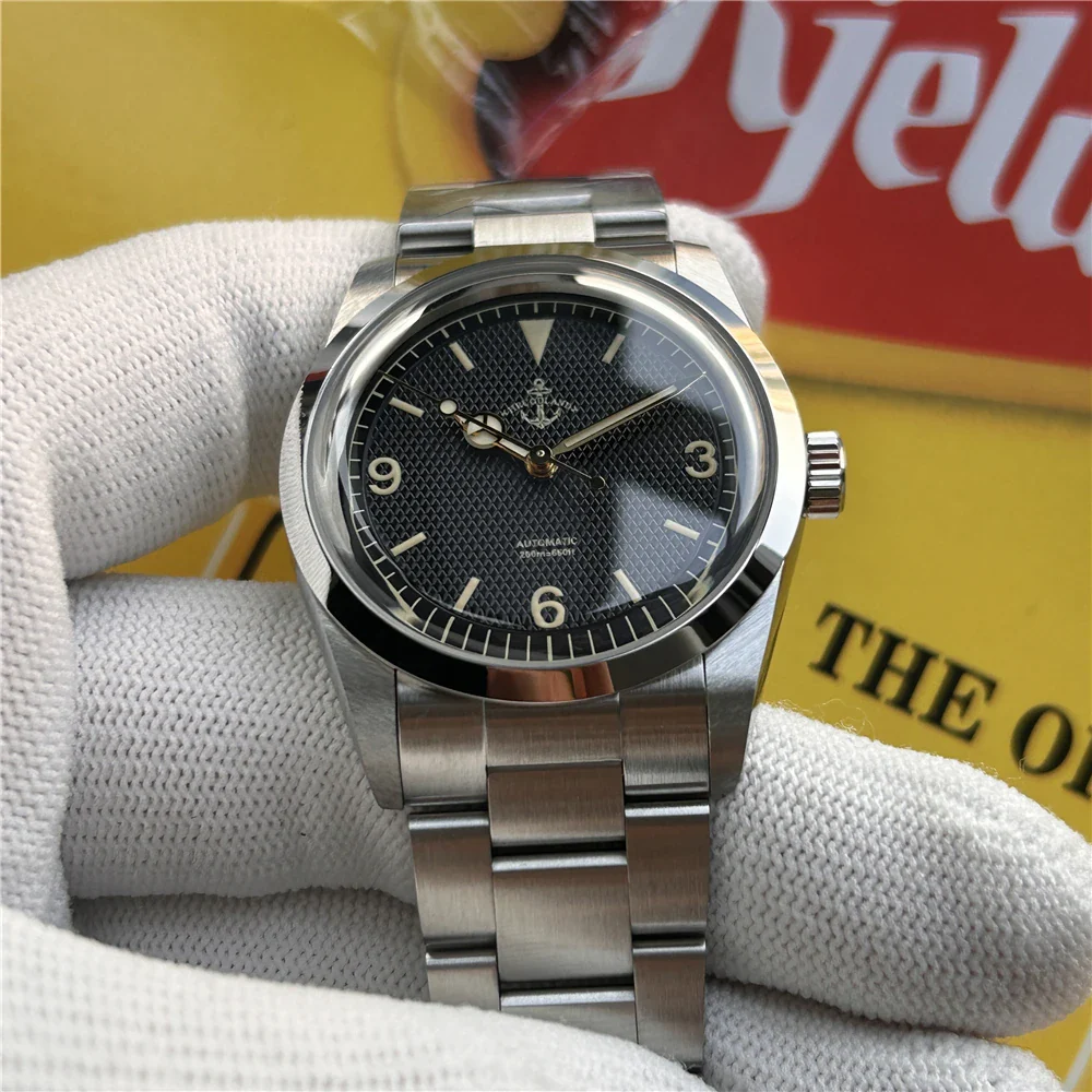 Hruodland 36mm NH38 Vintage Men Watch F029 - Image 26