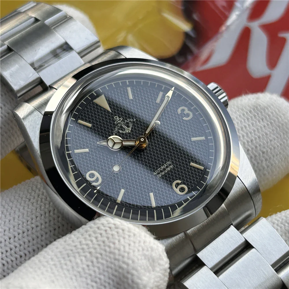 Hruodland 36mm NH38 Vintage Men Watch F029 - Image 27