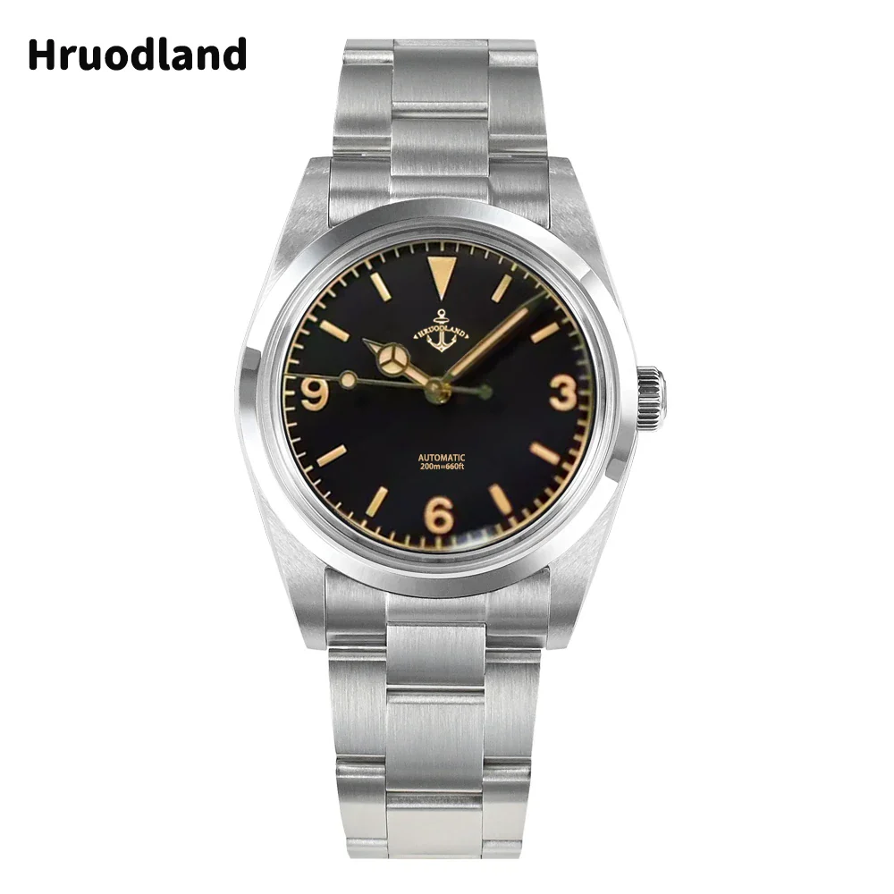Hruodland 36mm NH38 Vintage Men Watch F029 - Image 30