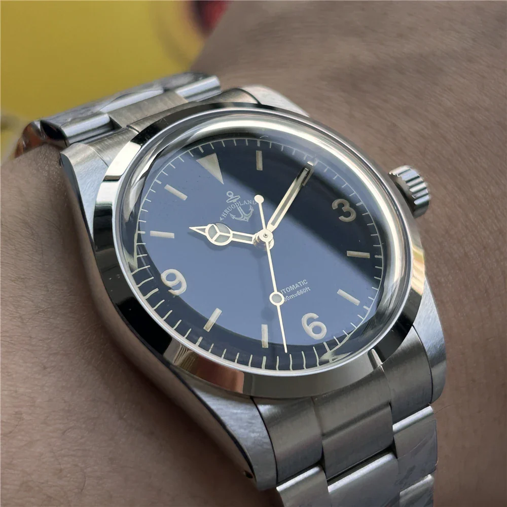 Hruodland 36mm NH38 Vintage Men Watch F029 - Image 32