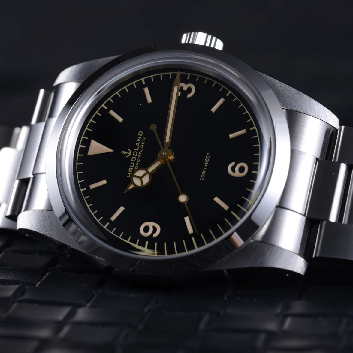 Hruodland 36mm NH38 Vintage Men Watch F029 - Image 41