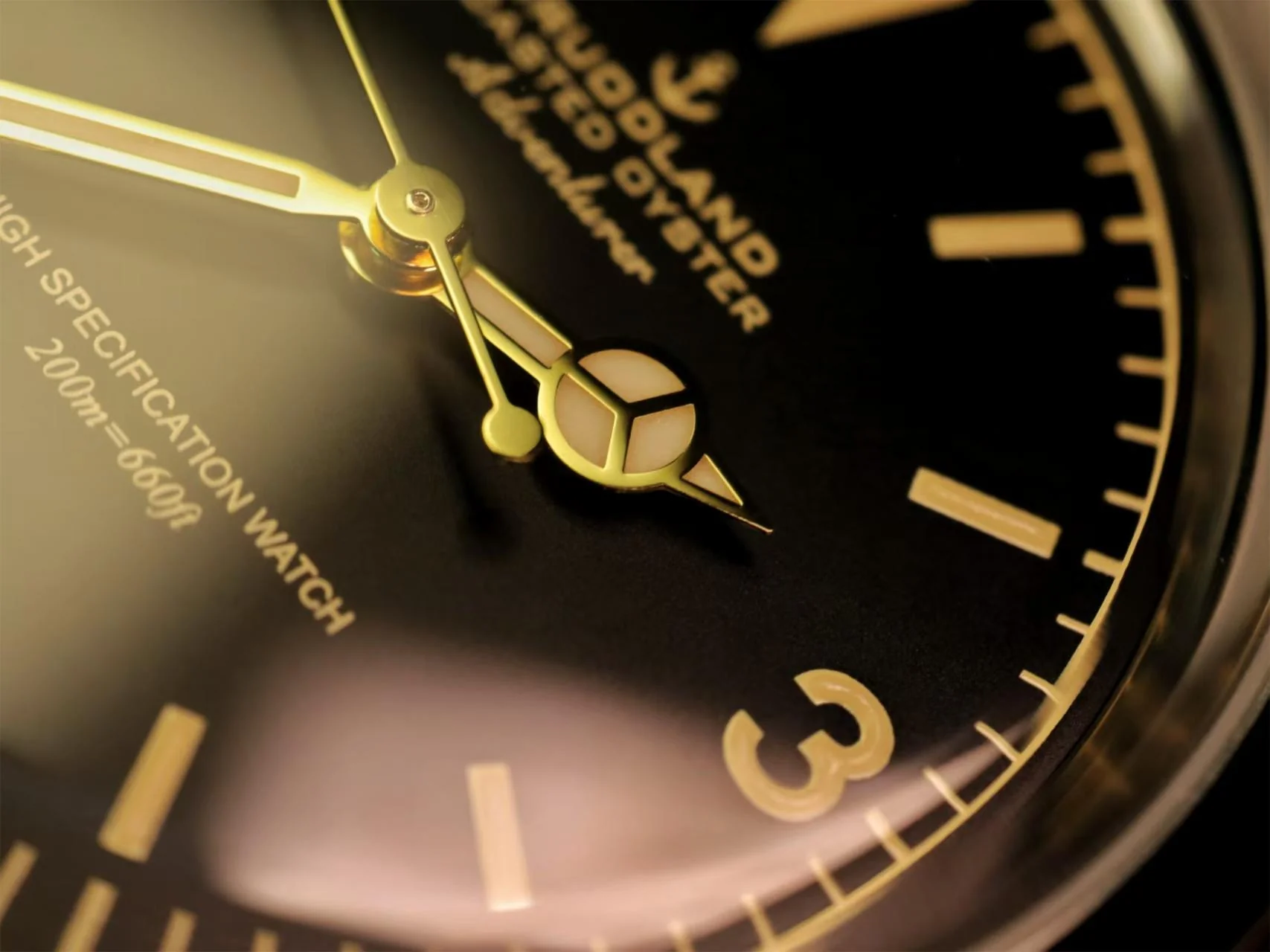 Hruodland 36mm NH38 Vintage Men Watch F029 - Image 6