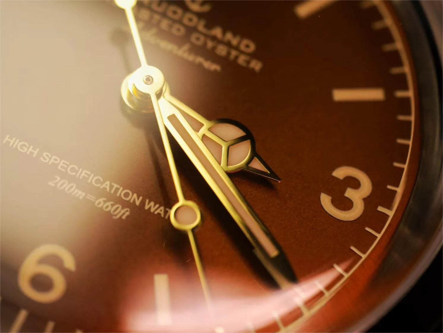 Hruodland 36mm NH38 Vintage Men Watch F029 - Image 9