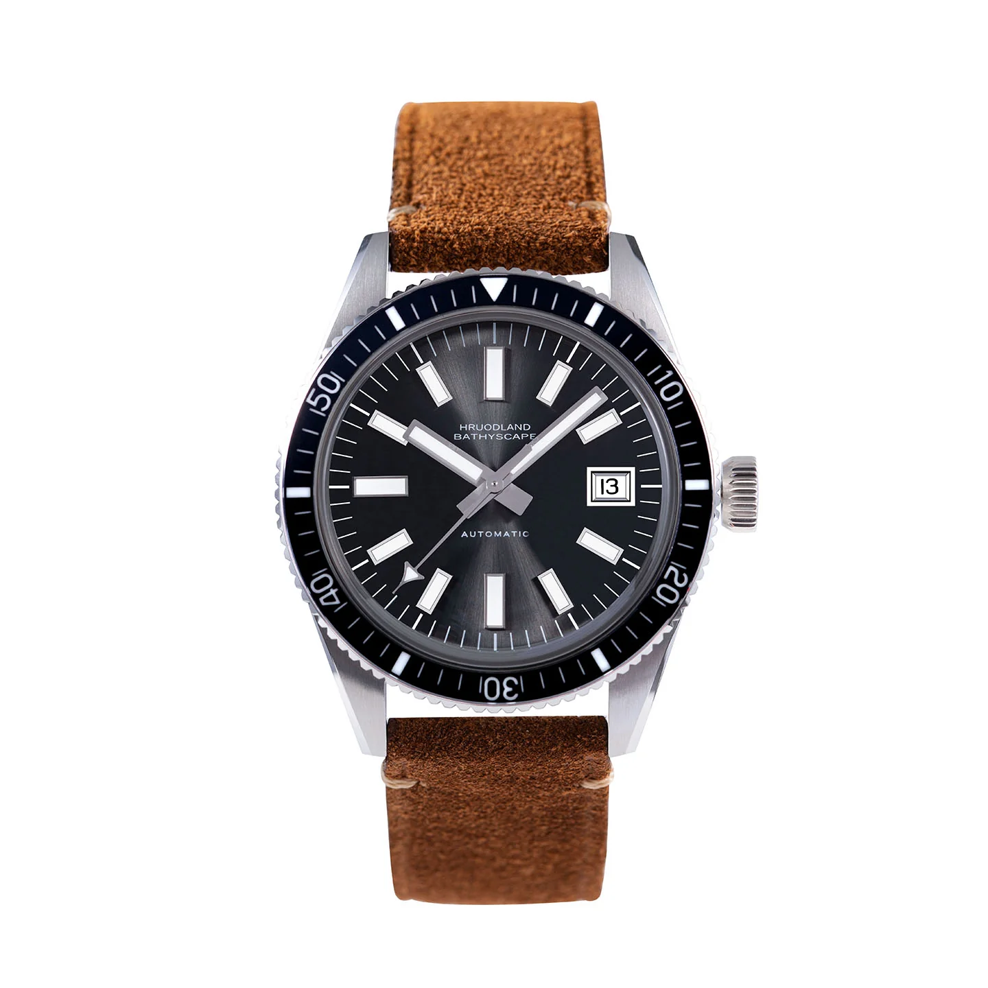 Hruodland 40mm Vintage Diver Watch F031 - Image 8