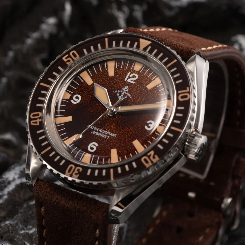 Hruodland Retro Sharkmaster 300 Automatic Watch F025 - Image 9