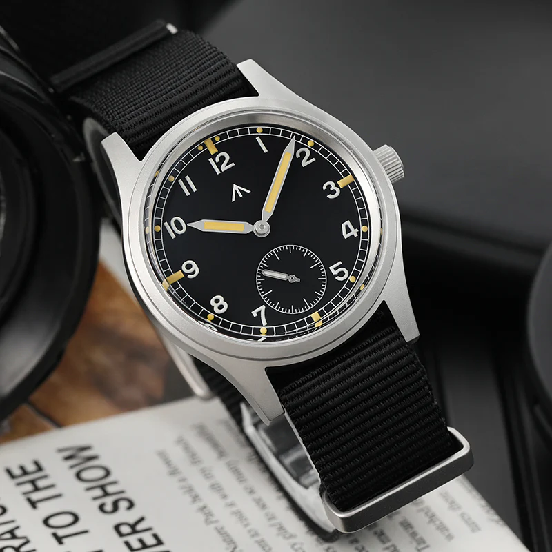Militado 36mm D12 Quartz Field Watch - Pencil Hands - Image 14