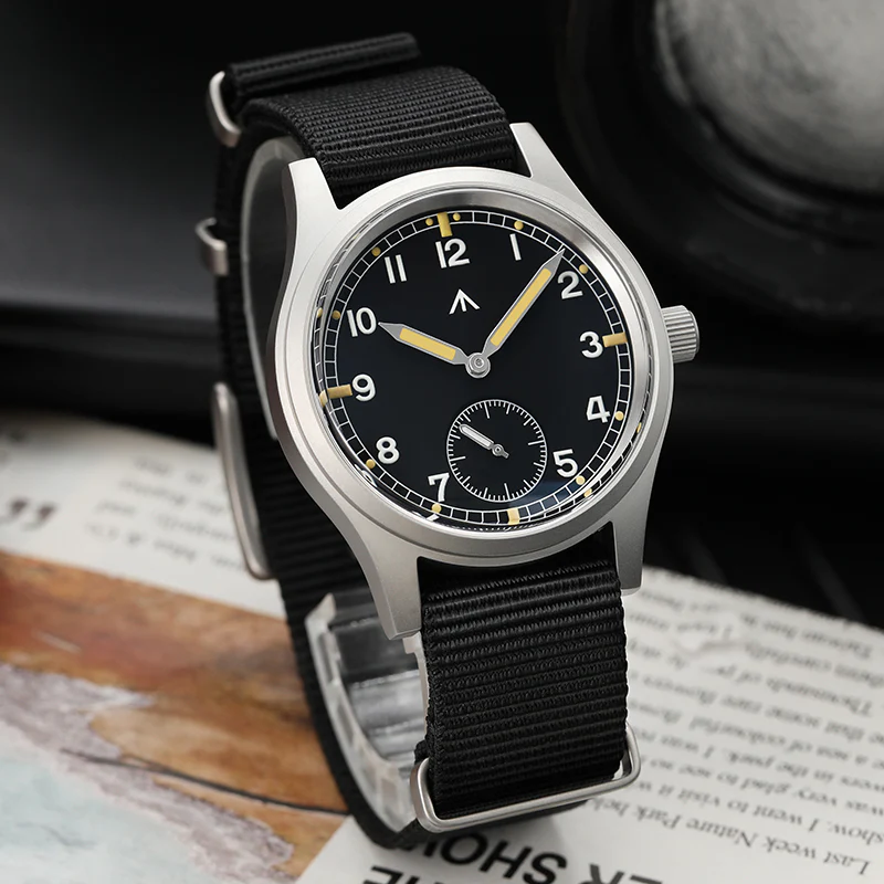 Militado 36mm D12 Quartz Field Watch - Pencil Hands - Image 15