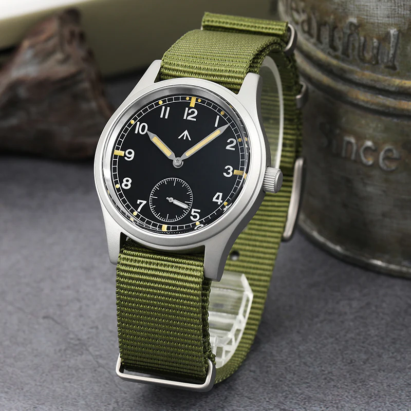 Militado 36mm D12 Quartz Field Watch - Pencil Hands - Image 18