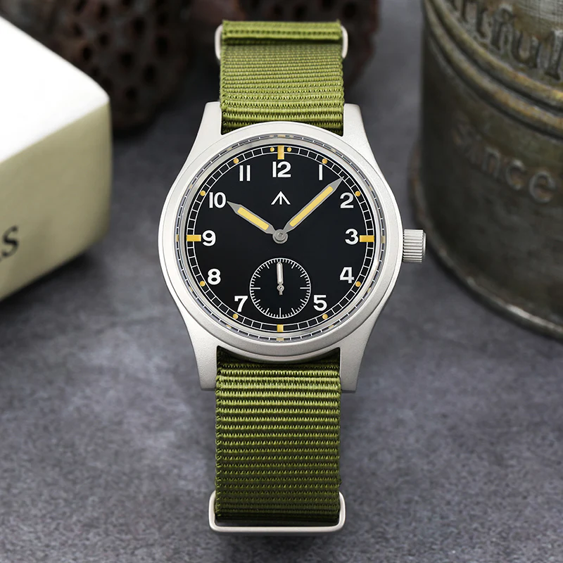 Militado 36mm D12 Quartz Field Watch - Pencil Hands - Image 19