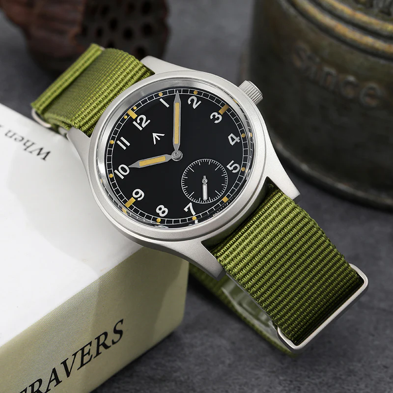 Militado 36mm D12 Quartz Field Watch - Pencil Hands - Image 20
