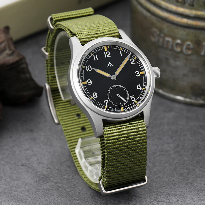 Militado 36mm D12 Quartz Field Watch - Pencil Hands - Image 21