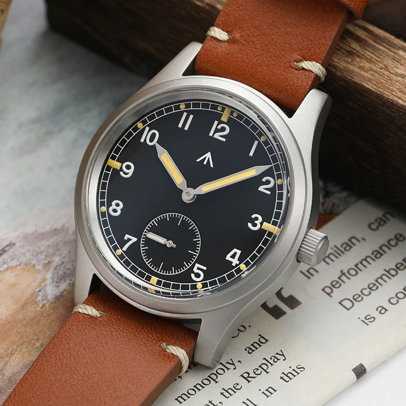 Militado 36mm D12 Quartz Field Watch - Pencil Hands - Image 7