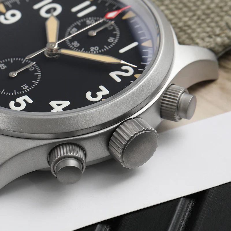 Militado Retro VK61 Quartz Chronograph Watch - Image 10