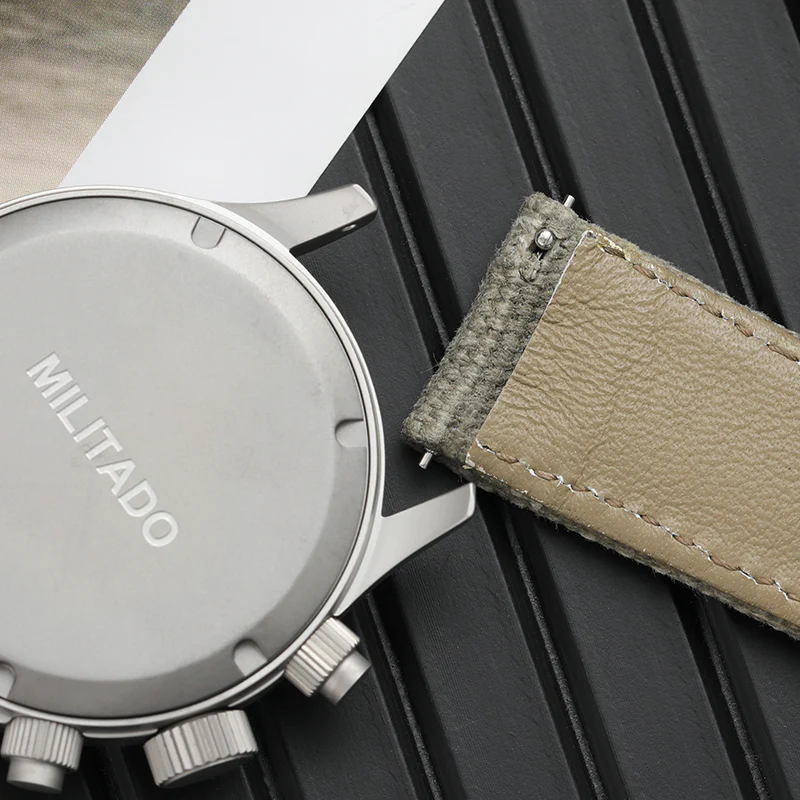 Militado Retro VK61 Quartz Chronograph Watch - Image 12