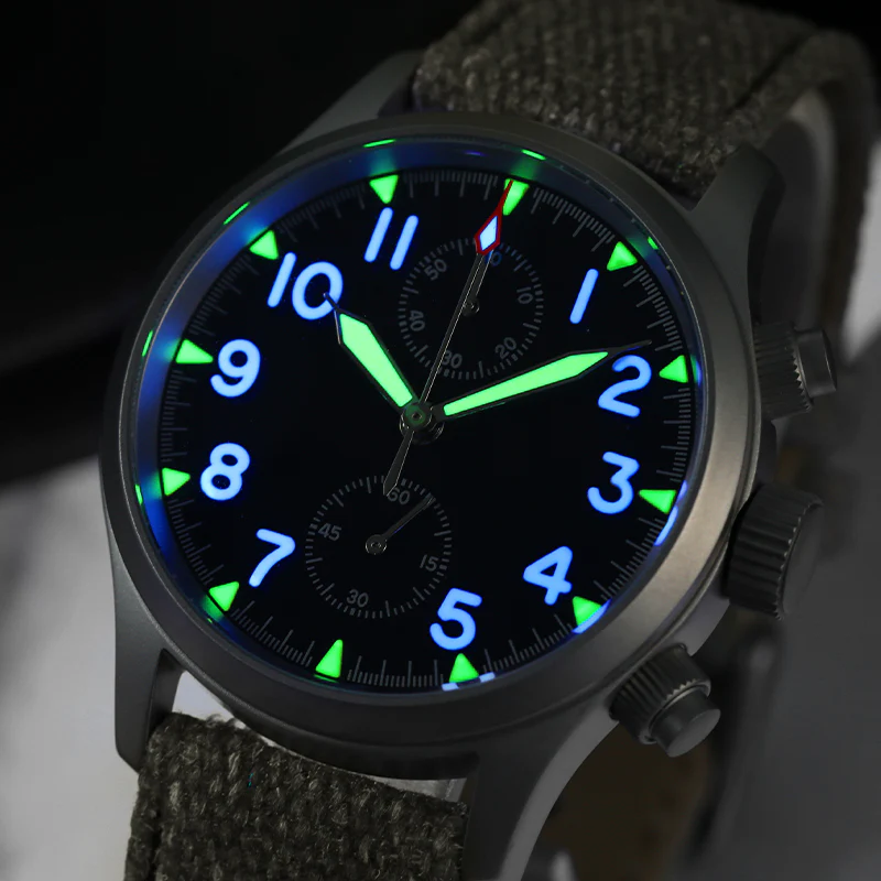 Militado Retro VK61 Quartz Chronograph Watch - Image 16