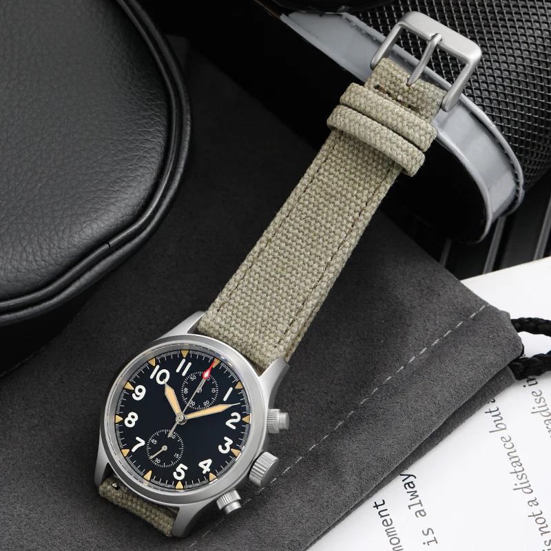 Militado Retro VK61 Quartz Chronograph Watch - Image 17