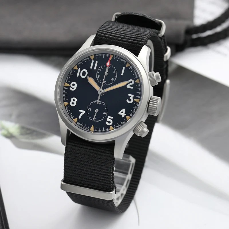 Militado Retro VK61 Quartz Chronograph Watch - Image 18