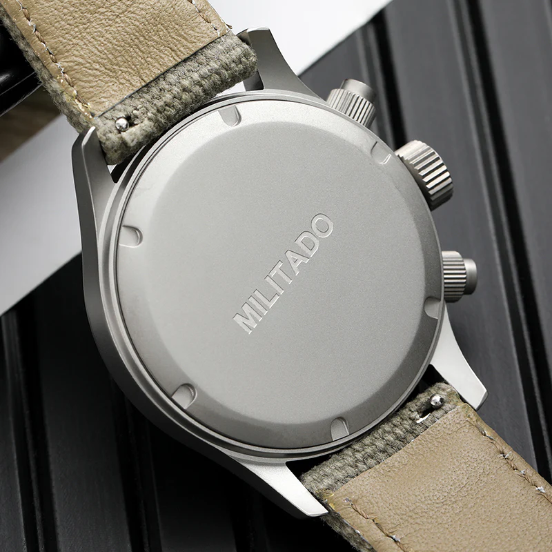Militado Retro VK61 Quartz Chronograph Watch - Image 8