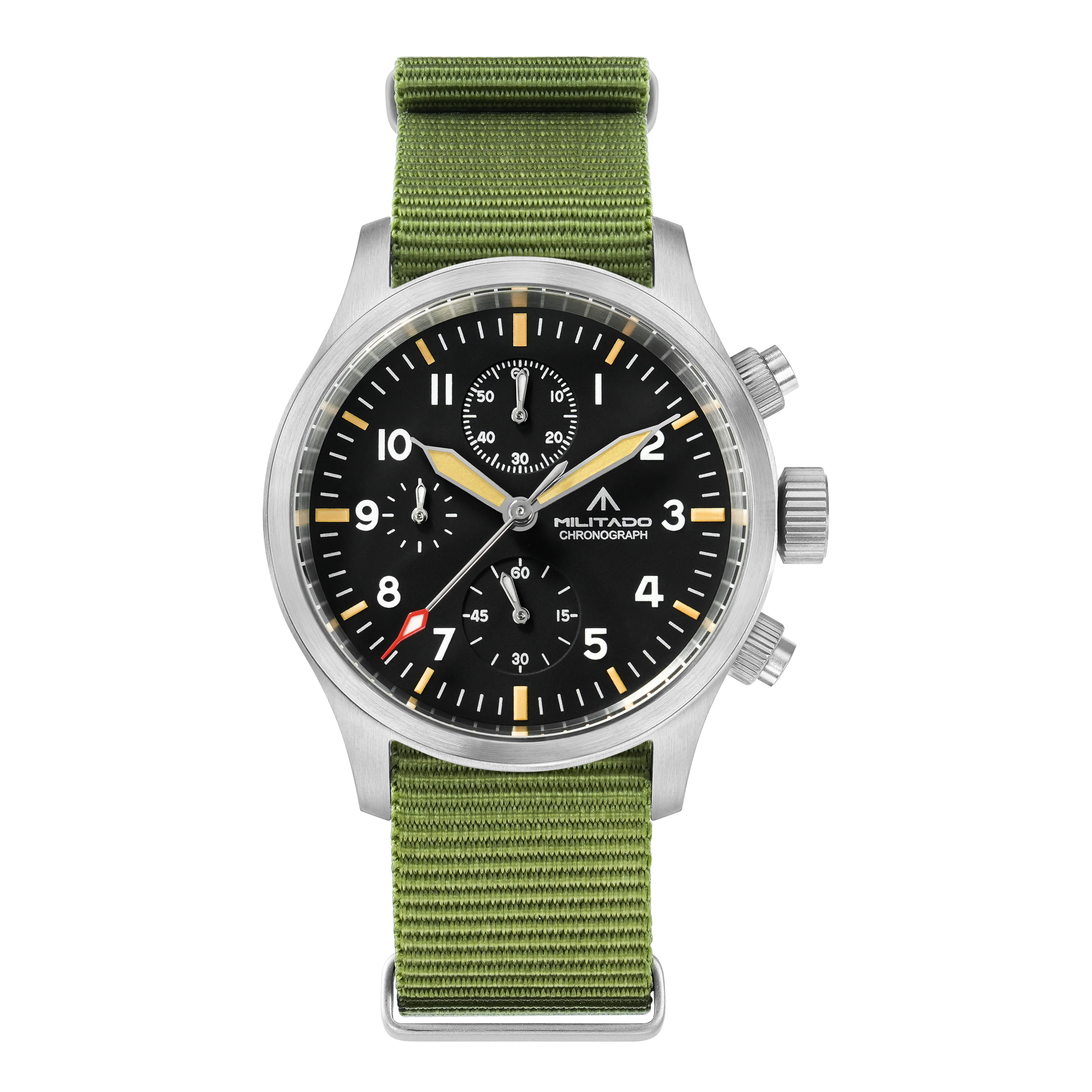 ★New Arrival★ Militado Retro 39mm Chronograph Watch Ml1868-3 - Image 3