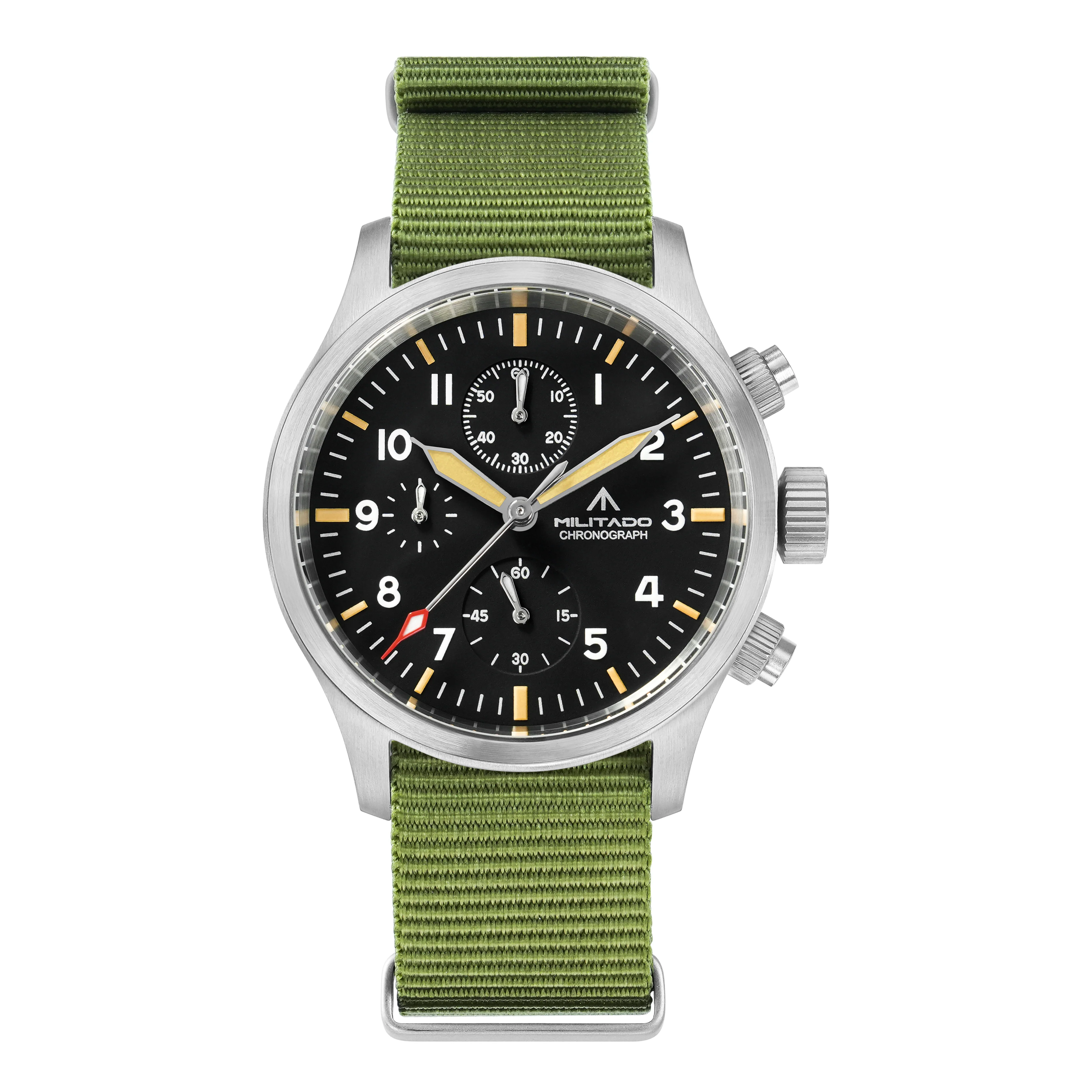 ★New Arrival★ Militado Retro 39mm Chronograph Watch Ml1868-3 - Image 4