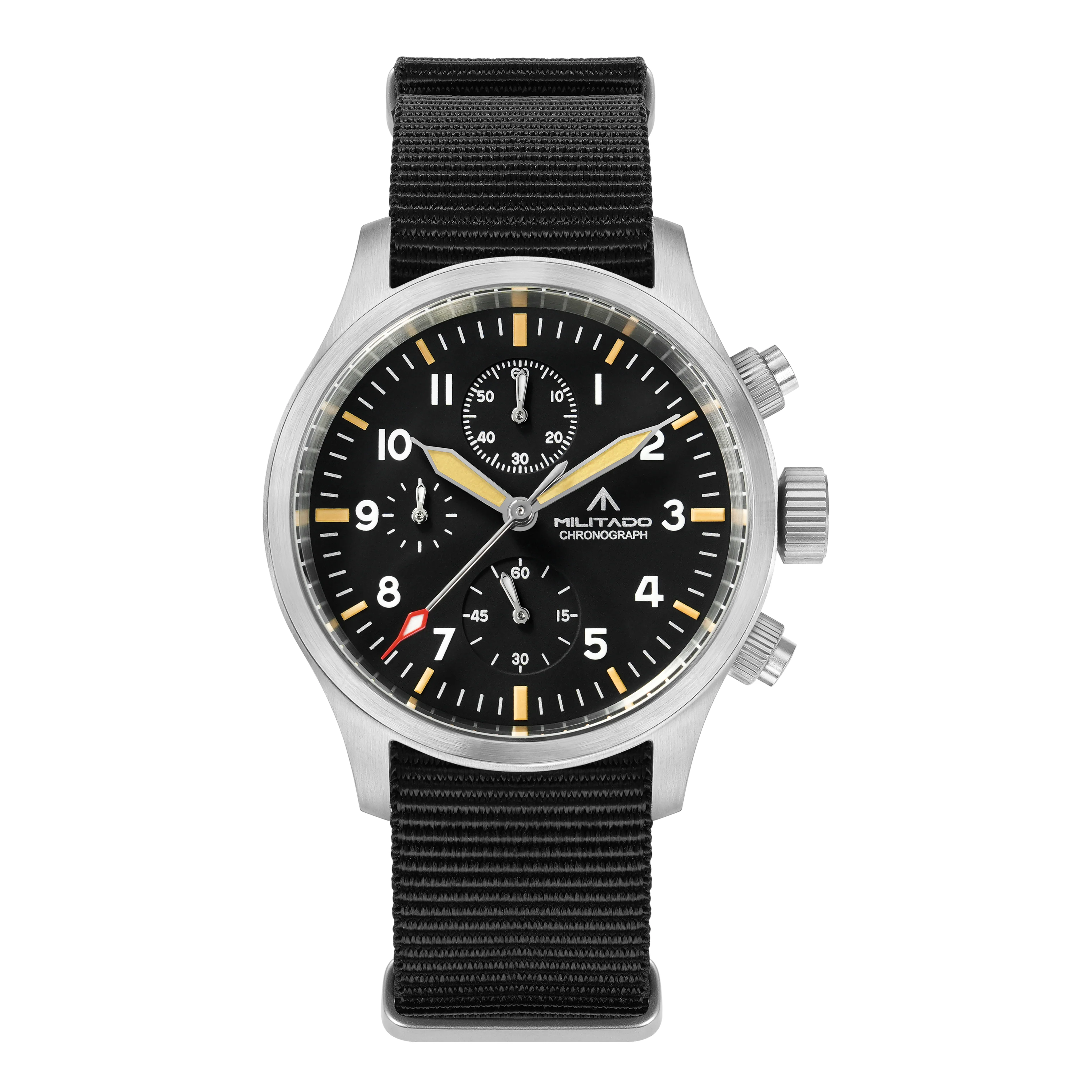 ★New Arrival★ Militado Retro 39mm Chronograph Watch Ml1868-3 - Image 5