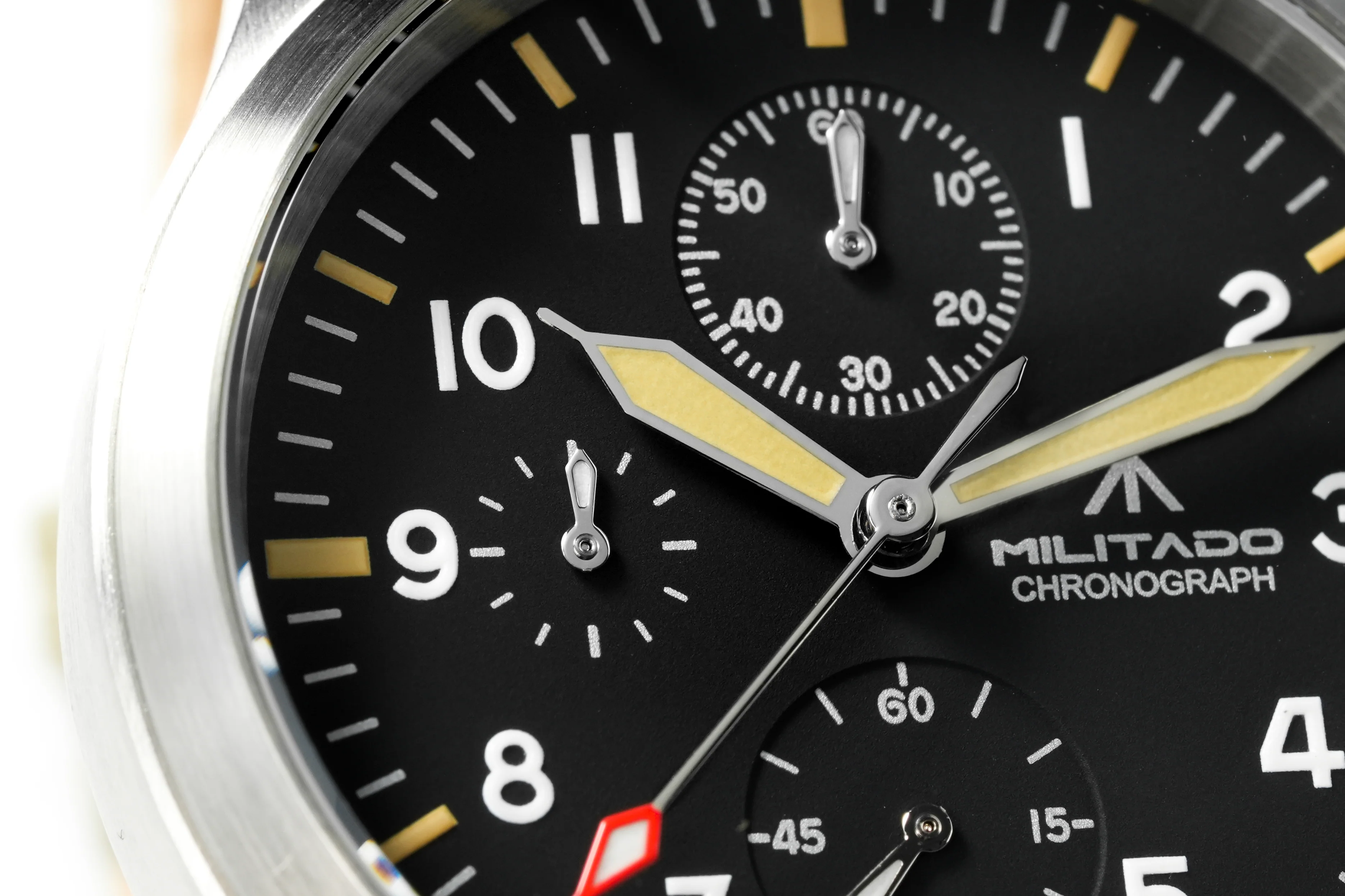★New Arrival★ Militado Retro 39mm Chronograph Watch Ml1868-3 - Image 6