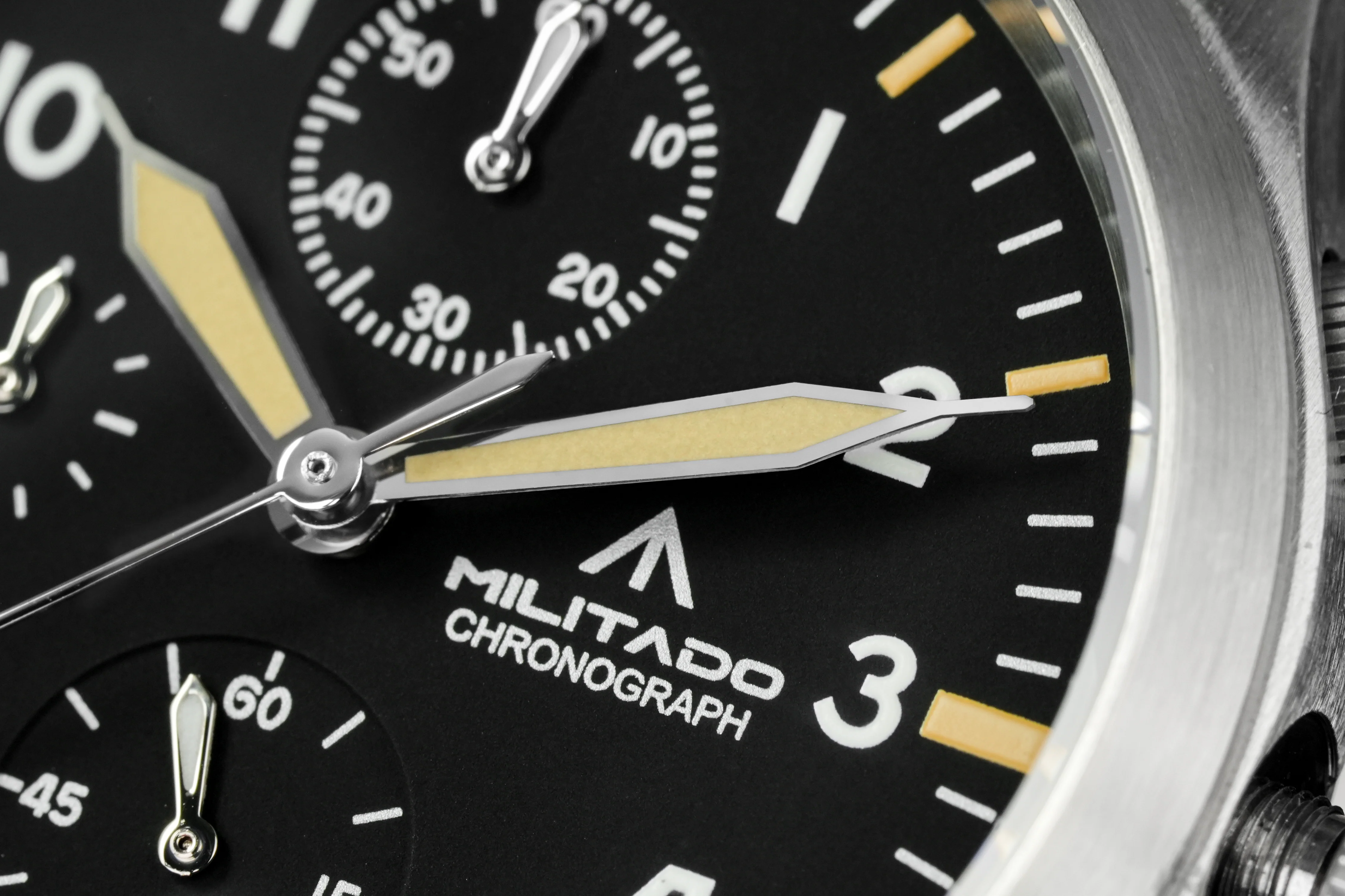 ★New Arrival★ Militado Retro 39mm Chronograph Watch Ml1868-3 - Image 8