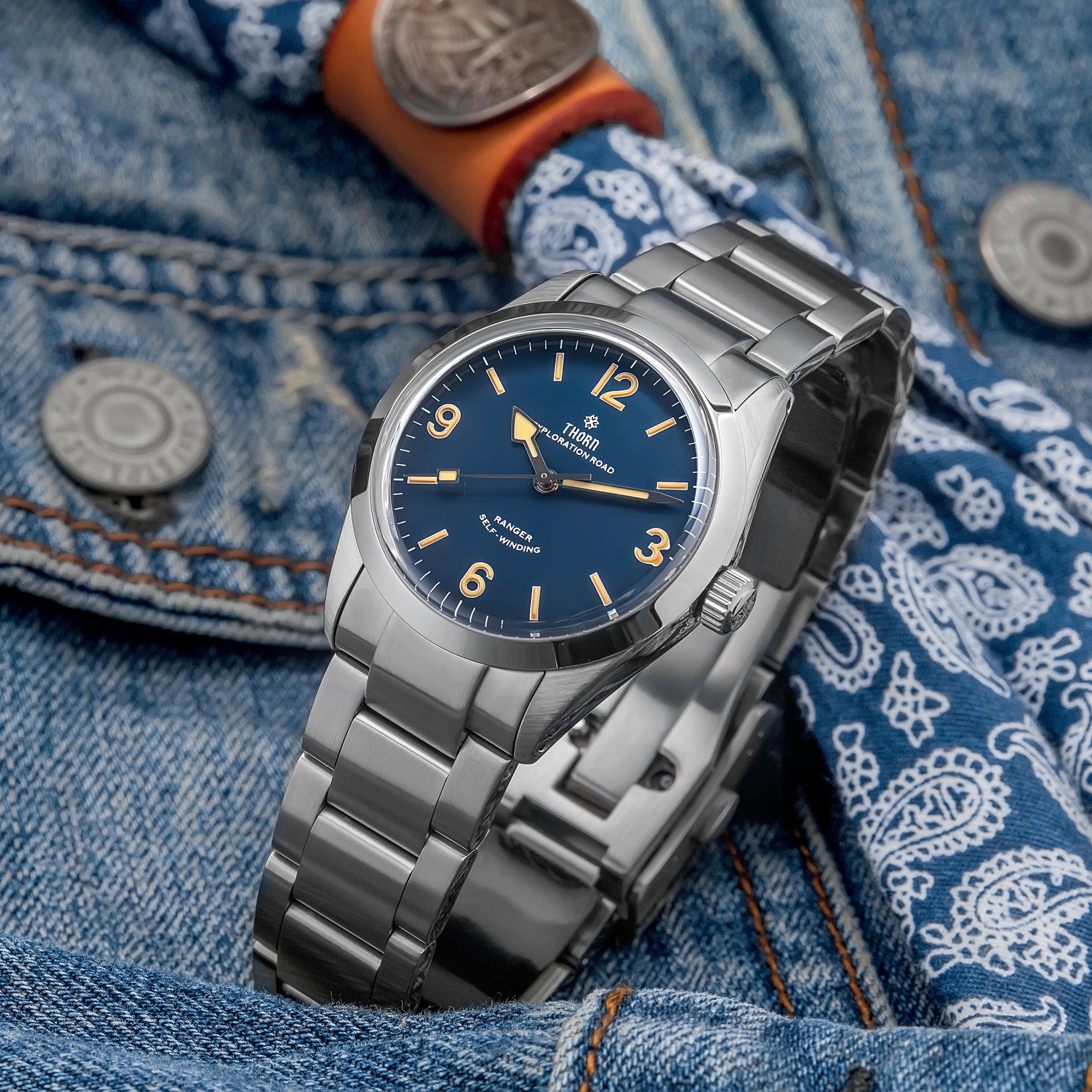 Thorn 34mm Vintage PT5000 Dive Watch T003 - Image 49