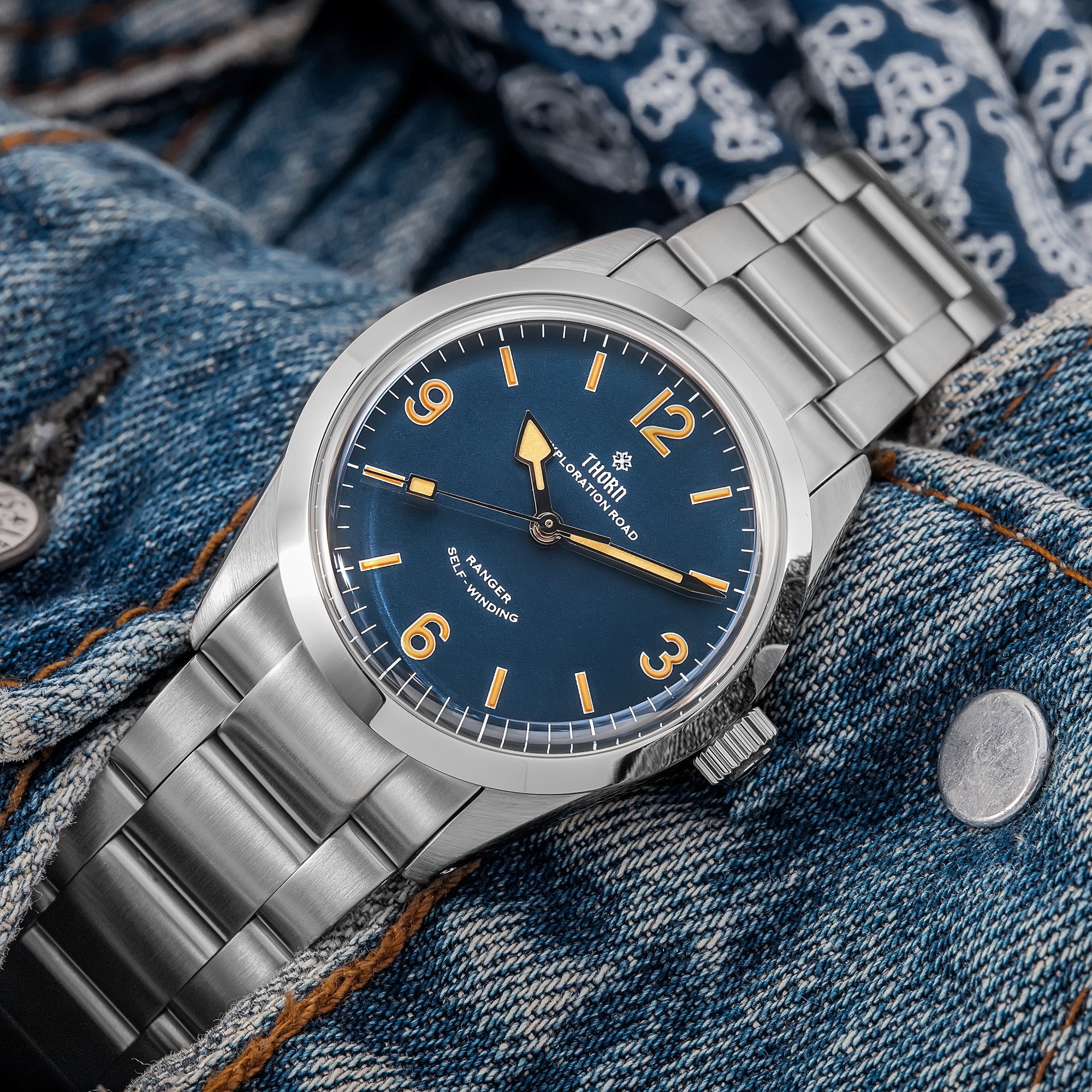 Thorn 34mm Vintage PT5000 Dive Watch T003 - Image 50