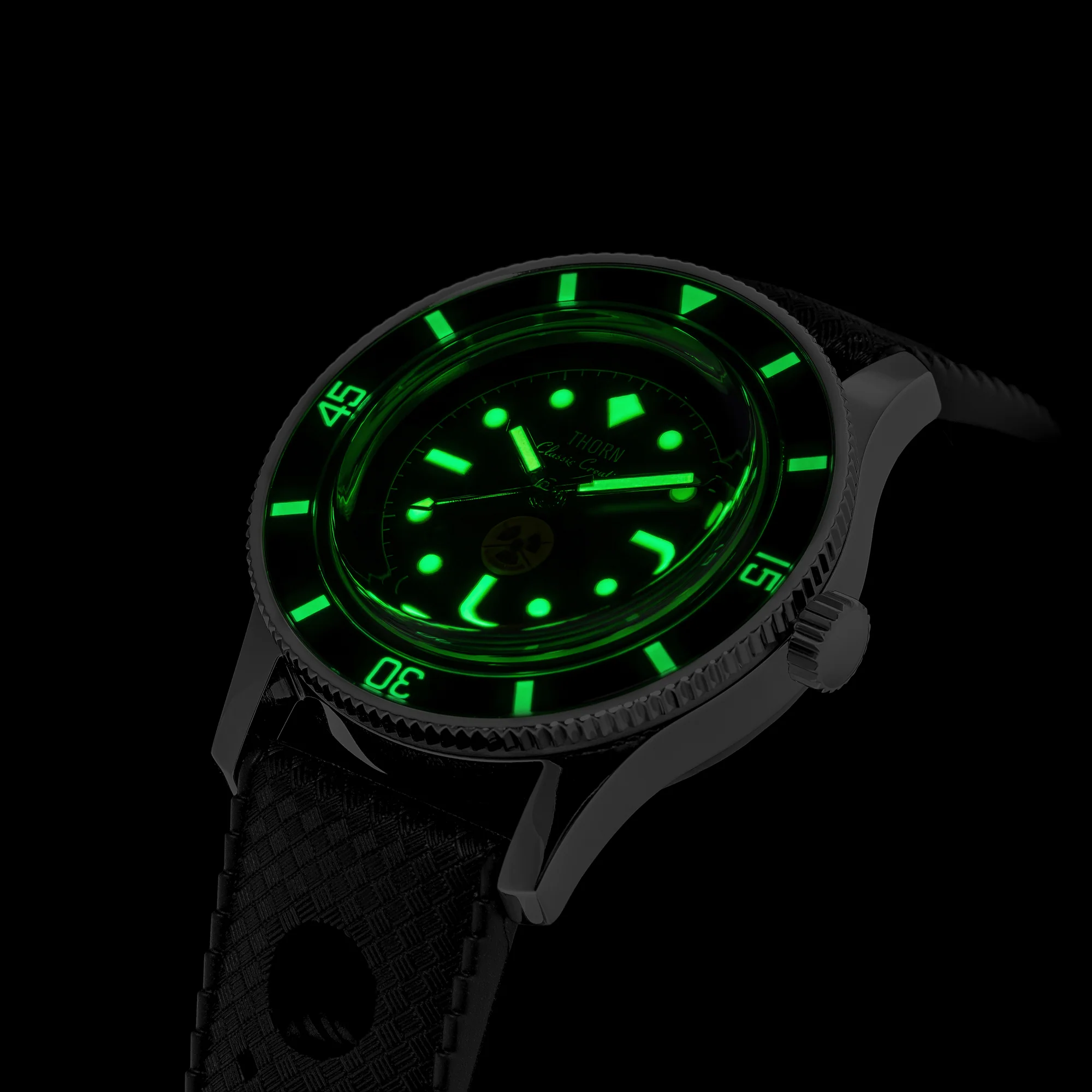 Thorn 38mm Titanium 50-Fathoms Dive Watch T009 - Image 12
