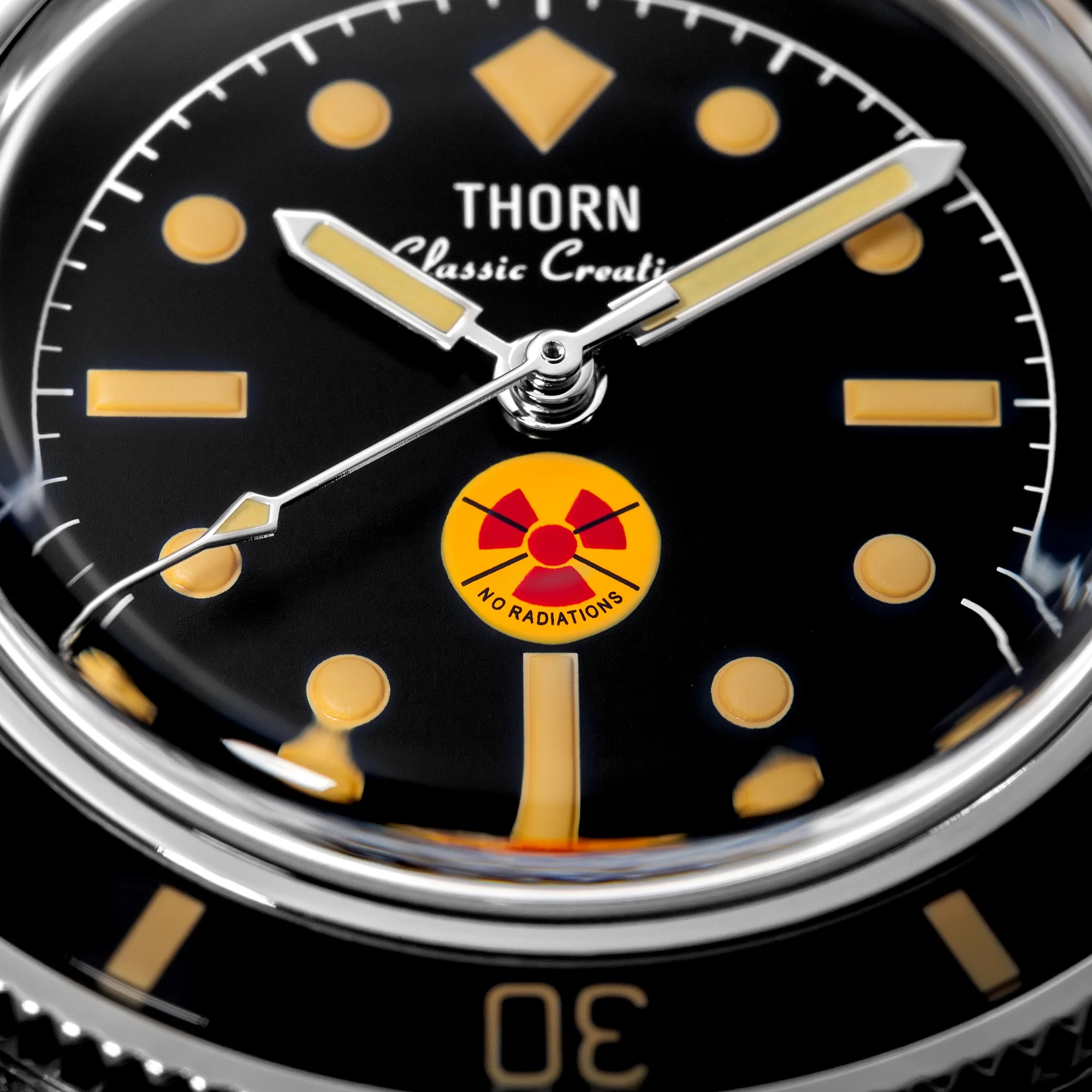 Thorn 38mm Titanium 50-Fathoms Dive Watch T009 - Image 13