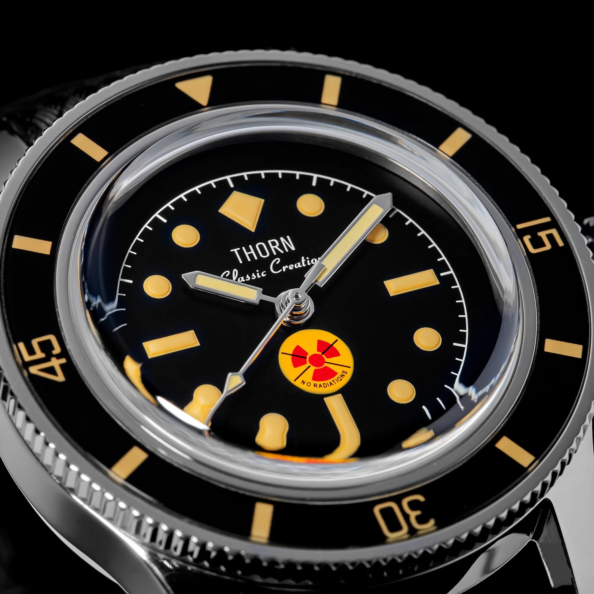 Thorn 38mm Titanium 50-Fathoms Dive Watch T009 - Image 5