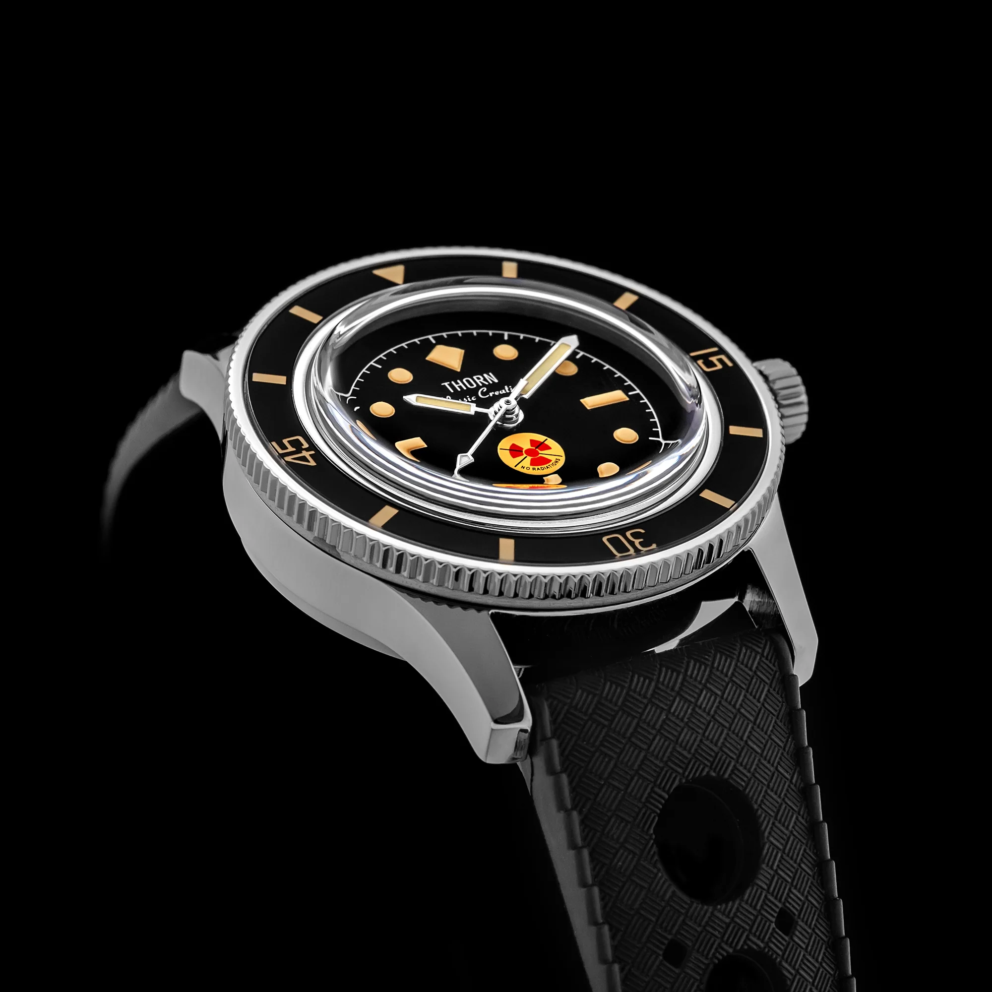 Thorn 38mm Titanium 50-Fathoms Dive Watch T009 - Image 8