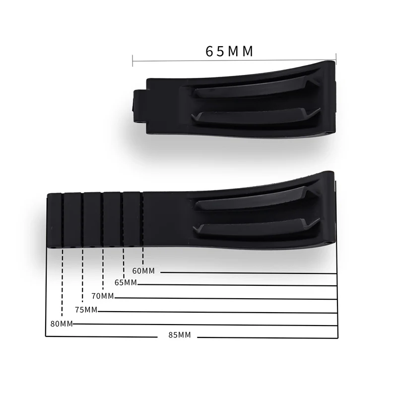 Cut-to-Size TPU Rubber Watch Strap - Image 18