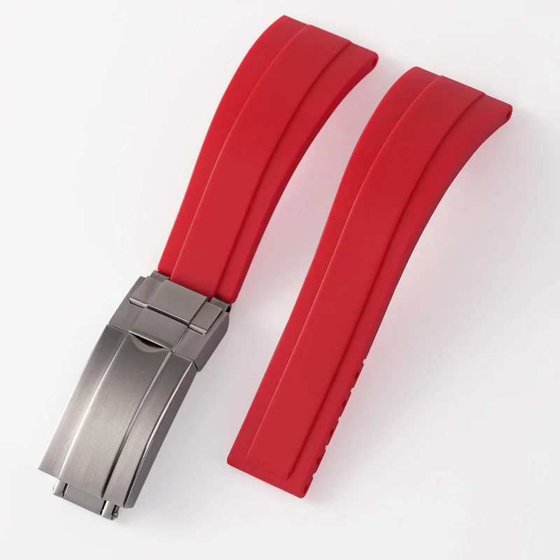 Cut-to-Size TPU Rubber Watch Strap - Image 7