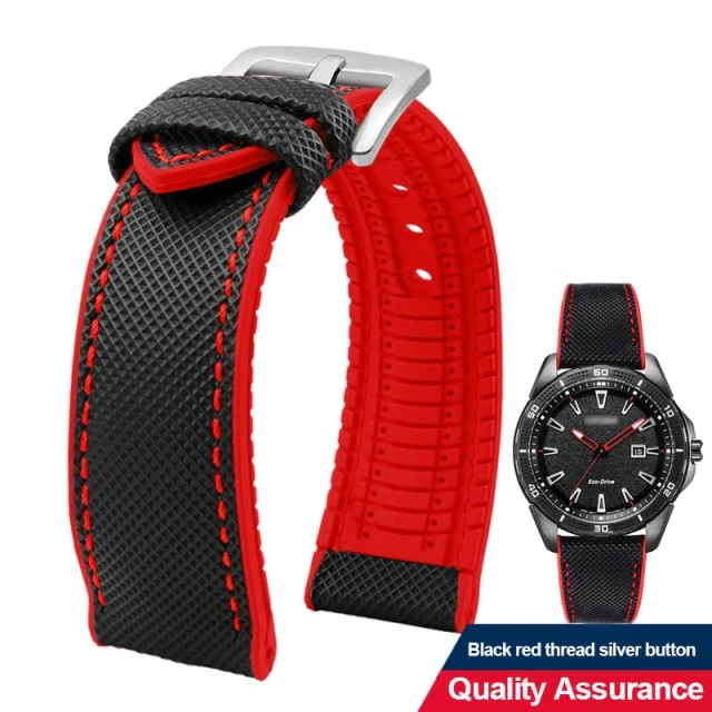 Nylon Canvas Watch Strap for Men - Image 8