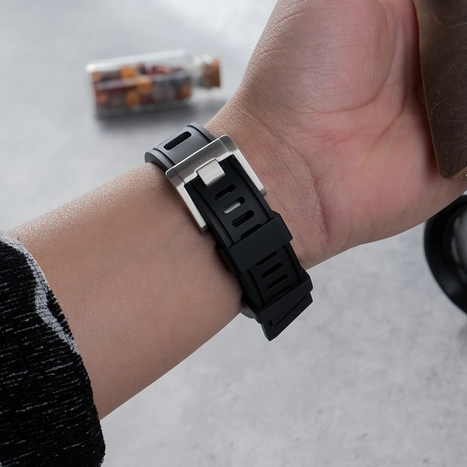 Premium Grade Rubber Dive Watchband - Image 12