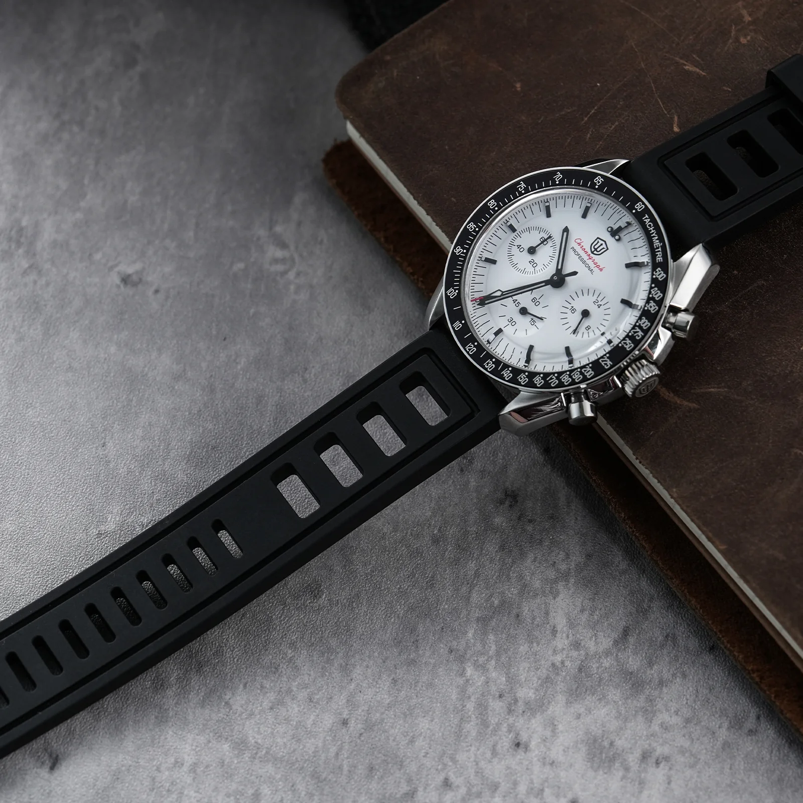 Premium Grade Rubber Dive Watchband - Image 5