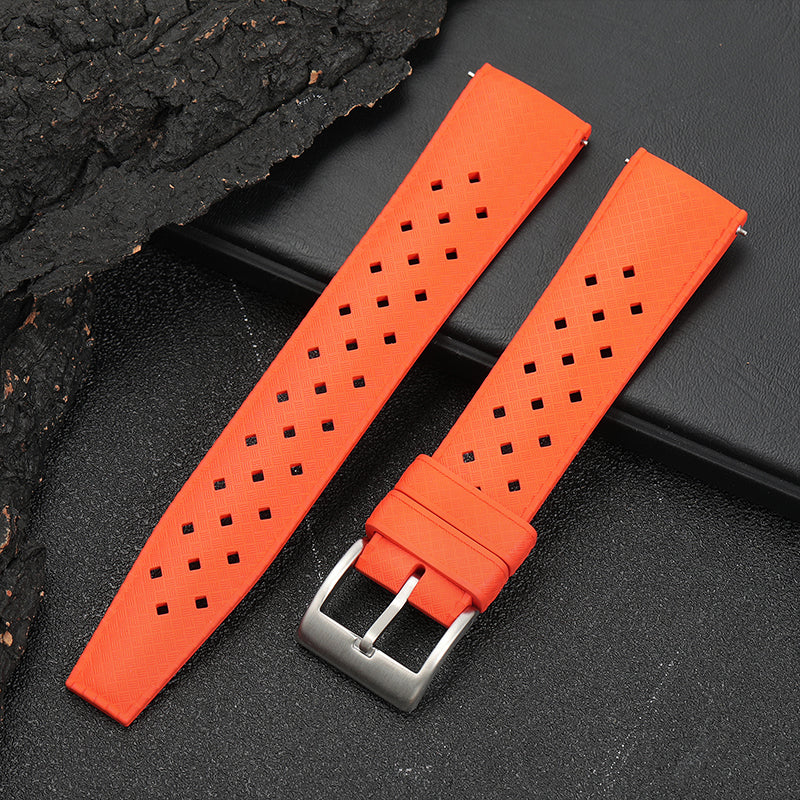 Premium-Grade Tropical FKM Rubber Watch Strap - Image 12