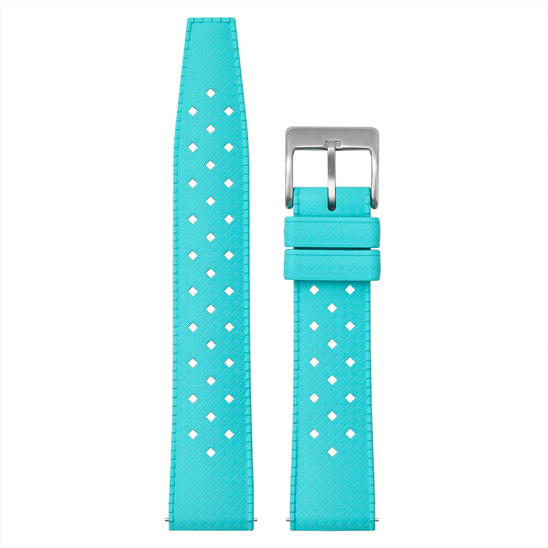 Premium-Grade Tropical FKM Rubber Watch Strap - Image 17
