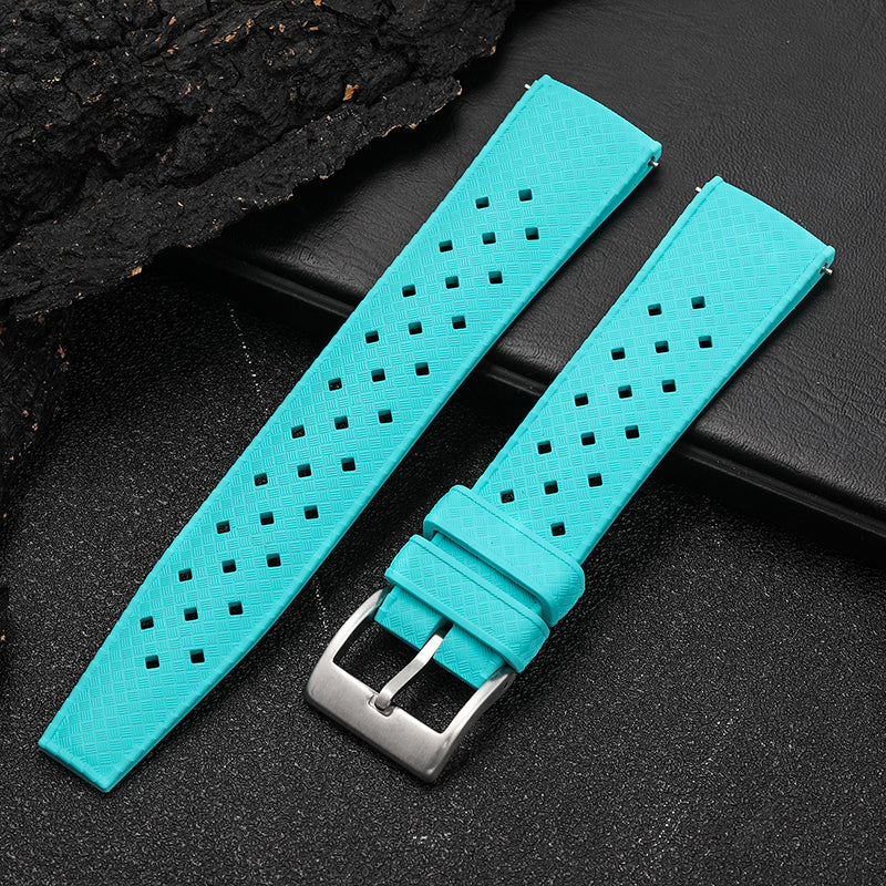 Premium-Grade Tropical FKM Rubber Watch Strap - Image 23
